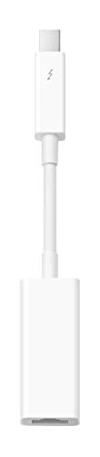 APPLE THUNDERBOLT TO GIGABIT ETHERNET ADAPTER - WHITE New