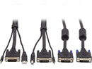 Tripp Lite P784-006-DV Dual DVI KVM Cable Kit - DVI, USB, 3.5 mm Audio (3xM/3xM)