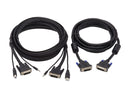 Tripp Lite P784-010-DV 10 ft. Dual DVI KVM Cable Kit - DVI, USB, 3.5 mm Audio