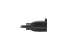 Tripp Lite P024-003-13A15D 3 ft. Extension Cord, Right Angle 5-15P to 5-15R,