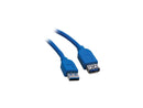Tripp Lite U324-016 Blue USB 3.0 SuperSpeed Extension Cable - USB-A to USB-A,