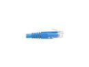 TRIPP LITE N204-015-BL-DN 15 ft. Cat 6 Blue Down-Angle Cat6 Gigabit Molded UTP