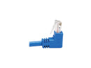 TRIPP LITE N204-020-BL-DN 20 ft. Cat 6 Blue Down-Angle Cat6 Gigabit Molded UTP