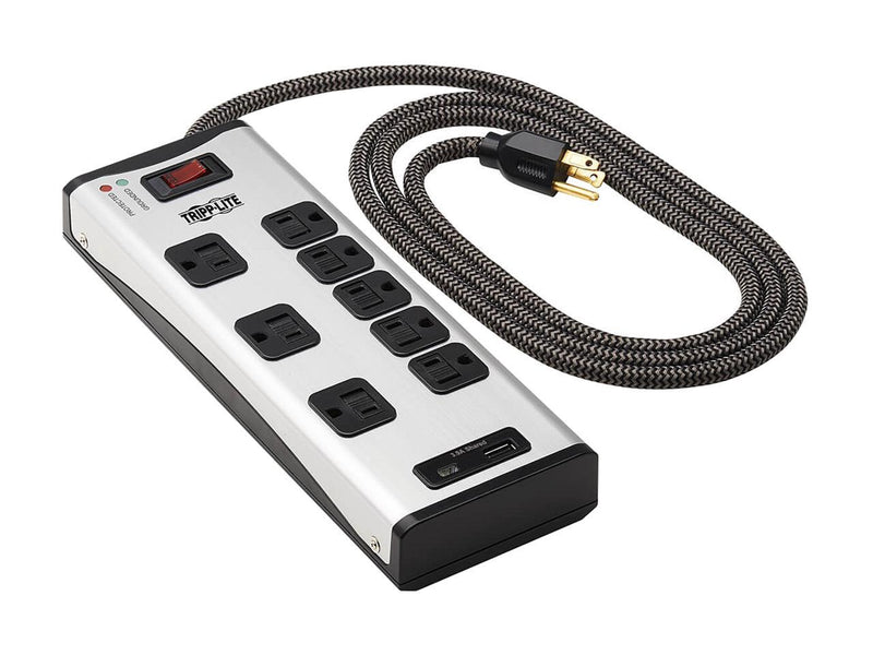 TRIPP LITE TLM88USBC 8 ft. 8 Outlets 2100 Joules Surge Protector with 1 USB-A