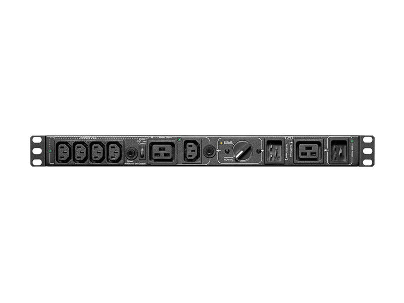 Tripp Lite 200-250V 16A Single-Phase Hot-Swap PDU with Manual Bypass - 5 C13 and