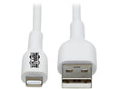Tripp Lite M100AB-02M-WH White Lightning Cables