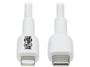 Tripp Lite M102AB-01M-WH White Lightning Cables