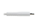 Tripp Lite M102AB-01M-WH White Lightning Cables