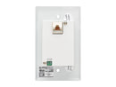 HDMI Over Cat6 Receiver 2-Port Wall Plate 4K 60Hz HDR 4:4:4 PoC