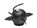 TRIPP LITE Safe-IT Spherical Surge Protector 3-Outlets 4 USB Ports 6ft Cord