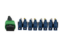 Tripp Lite Single Mode Fiber Patch Cable, 9/125 OS2 MPO to 4x Switchable LC
