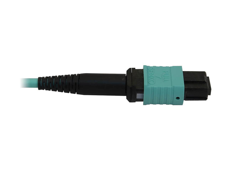 Tripp Lite Multimode Fiber Optic Cable, 50/125 OM3 MTP/MPO (M/F), 12 Fiber,