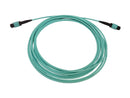 Tripp Lite Multimode Fiber Patch Cable, 50/125 OM3 MTP/MPO (F/F), 12 Fiber,