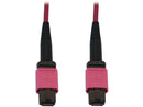 Tripp Lite Multimode Fiber Patch Cable, 50/125 OM4 MPO to MPO (F/F), 12 Fiber,