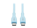 Tripp Lite 6ft. Safe-IT USB-C Antibacterial Cable - Ultra Flexible (M/M) - Light