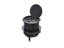 Tripp Lite Protect It! Desktop Power Grommet - NEMA 5-15P - 2x USB-A Charging -