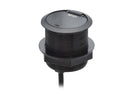 Tripp Lite Protect It! Desktop Power Grommet - NEMA 5-15P - 2x USB-A Charging -