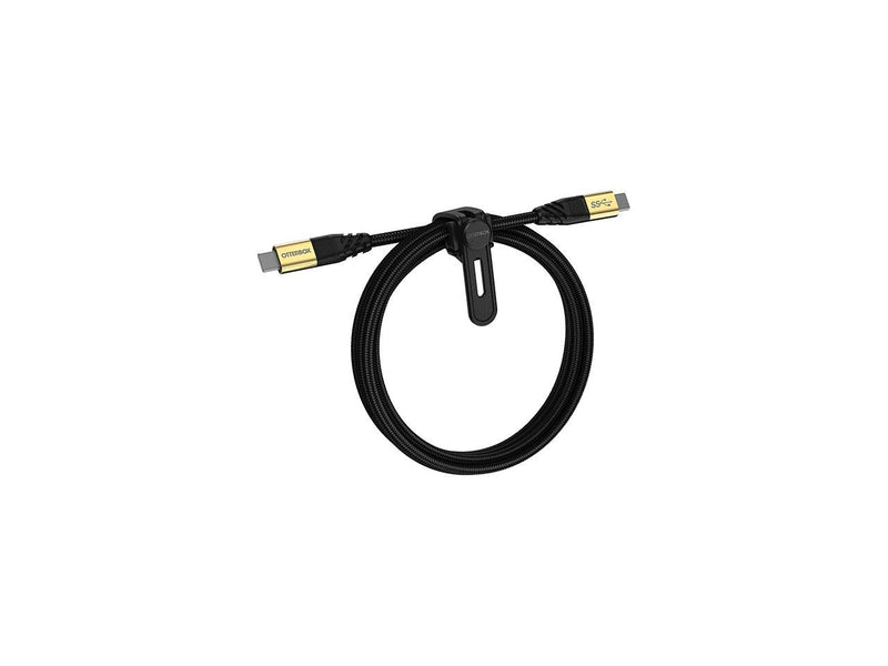 OtterBox 78-80212 Black Shimmer Premium USB-C to USB-C 3.2 Gen 1 Cable