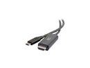 C2G 26889 USB-C to 4K UHD HDMI Audio/Video Adapter Cable (60Hz) Black (6 Feet,