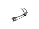 C2G 26890 USB-C to 4K UHD HDMI Audio/Video Adapter Cable, Black (15 Feet, 4.57