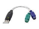 CABLE USB-2PS2| BT-2000  BY RT