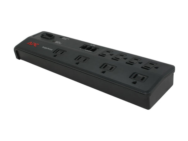 APC P8T3 6 Feet 8 Outlets 1750 Joules Home/Office SurgeArrest 8 Outlets with