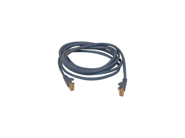 Belkin A3L791-10-BLU-S 10 ft. Cat 5E Blue RJ45 CAT5e Patch Cable, Snagless