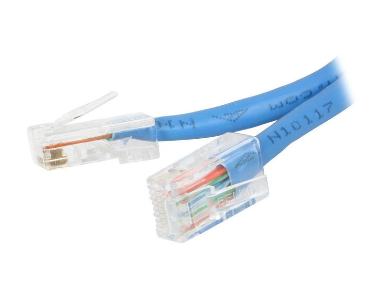 BELKIN A3L791-25-BLU 25 FT Cat 5E Blue RJ45 Patch Cable