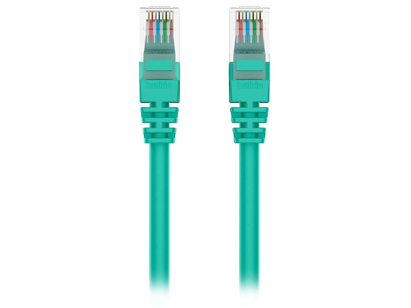 Belkin A3L980-05-GRN-S 5 ft. Cat 6 Green Network Cable