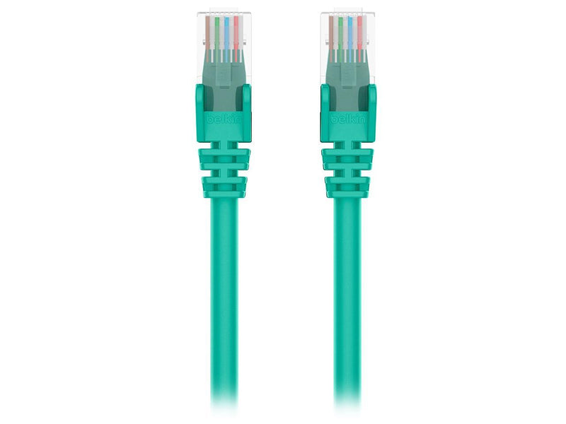 Belkin A3L980-05-GRN-S 5 ft. Cat 6 Green Network Cable