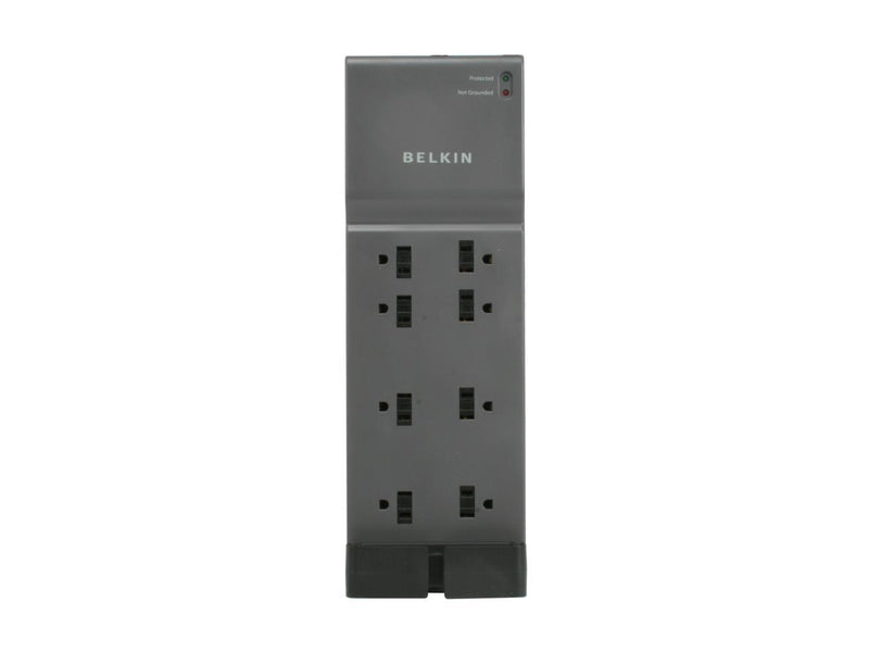 BELKIN BE108200-06 6.0 Feet 8 Outlets 3390 Joules Surge Protector with Telephone