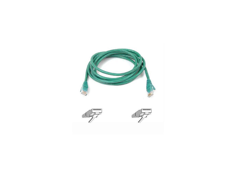 Belkin A3L980-14-GRN-S 14 ft. Cat 6 Green Network Cable