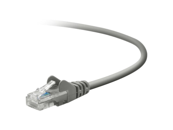 Belkin A3L791b25-S 25 ft. Cat 5E Gray Patch Cable