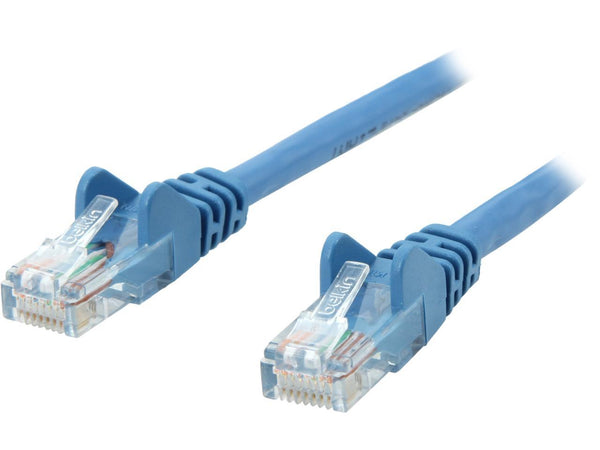 Belkin A3L791b14-BLU-S 14 ft. Cat 5E Blue Patch Cable