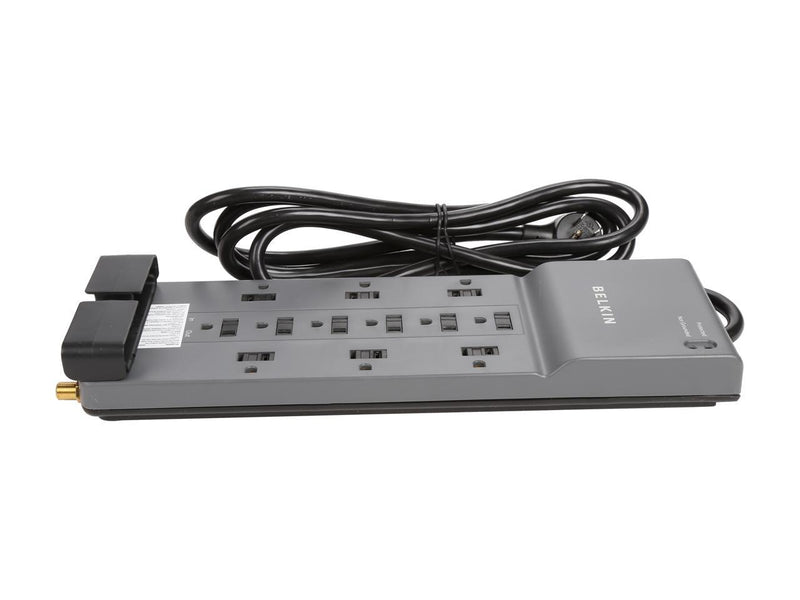 BELKIN BE112234-08 8 Feet 12 Outlets 3960 Joules Surge Suppressor