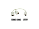 Belkin F3G006-01 1 ft. Pro Series 1 x HD-15 Male to 2 x HD-15 Female Cable