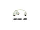 Belkin F3G006-01 1 ft. Pro Series 1 x HD-15 Male to 2 x HD-15 Female Cable