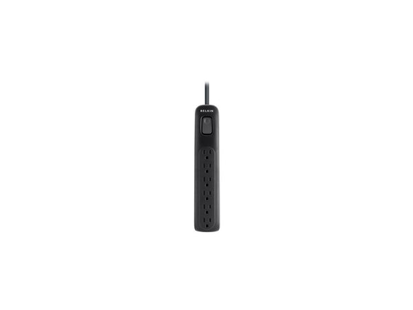 BELKIN BV106000-04-BLK 4ft 6 Outlets 630 j Surge Suppressor