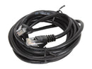 Belkin A3L791-10-BLK-S 10 ft. Cat 5E Black UTP Patch Cable Snagless