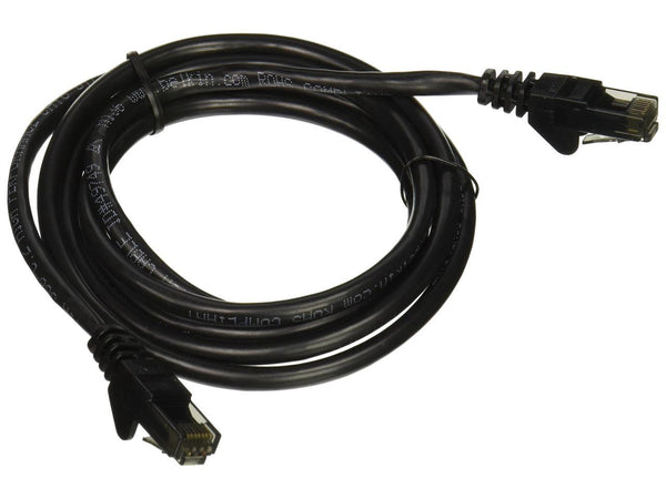 BELKIN A3L980-05-BLK-S 5 ft. Cat 6 Black Snagless Patch Cable