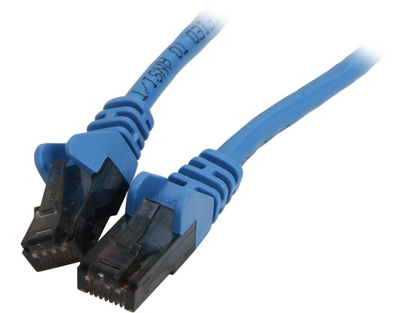 Belkin A3L980-06-BLU-S 6 ft. Cat 6 Blue Patch Cable CAT6 Snagless RJ-45M /