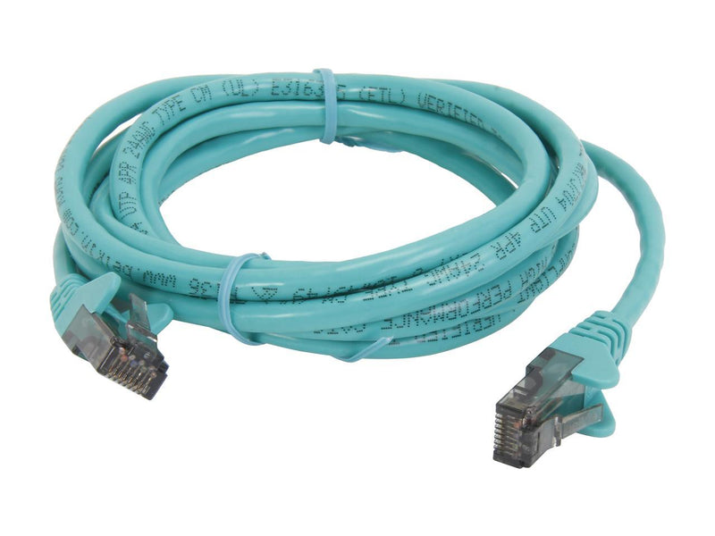 Belkin A3L980-06-GRN-S 6 ft. Cat 6 Green Patch Cable CAT6 Snagless RJ-45M /