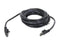 Belkin A3L980B14-BLK-S 14 ft. Cat 6 Black Patch Cable CAT6 Snagless RJ-45M /