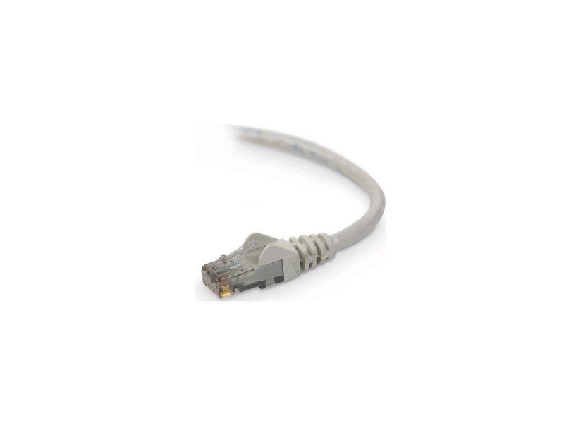 Belkin A3L980B25-S 25 ft. Cat 6 Gray Patch Cable CAT6 Snagless RJ-45M / RJ-45M