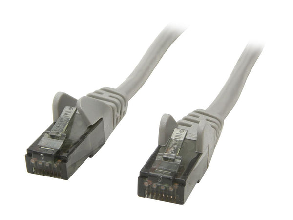 Belkin A3L980-06-S 6 ft. Cat 6 Gray Network Cable