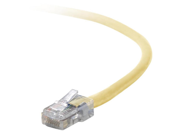 Belkin A3L791-02-YLW-S 2 ft. Cat 5E Yellow Cat. 5E UTP Patch Cable