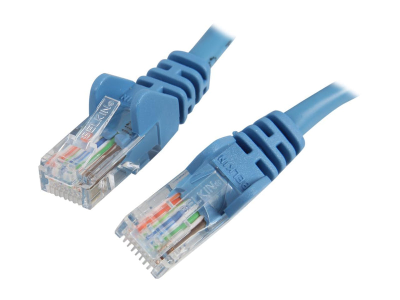 Belkin A3L791-03-BLU-S 3 ft. Cat 5E Blue Cat.5e Network Cable