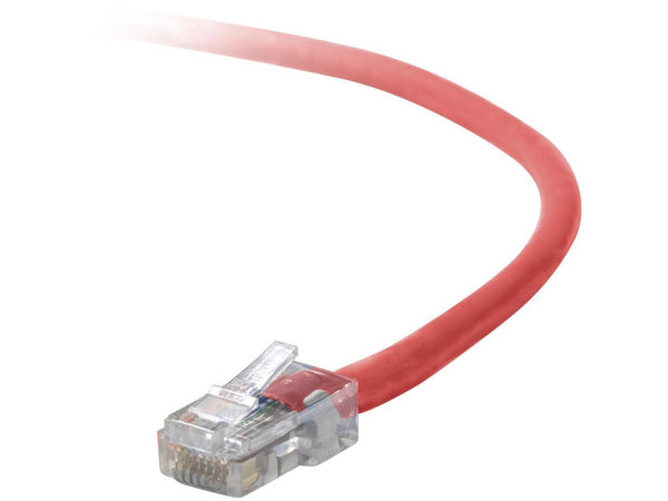 Belkin A3L791-02-RED 2 ft. Cat 5E Red Patch Cable