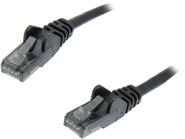 Belkin A3L980-30-BLK-S 30 ft. Cat 6 Black UTP Patch Cable