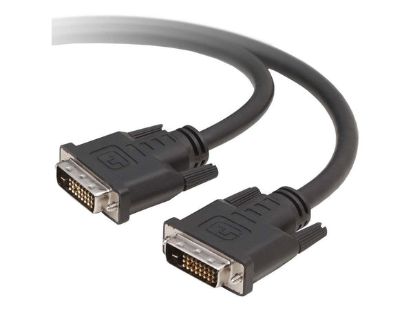 Belkin F2E7171-03-DV Black DVI to DVI Male to Male DVI-D to DVI-D Dual-Link M/M